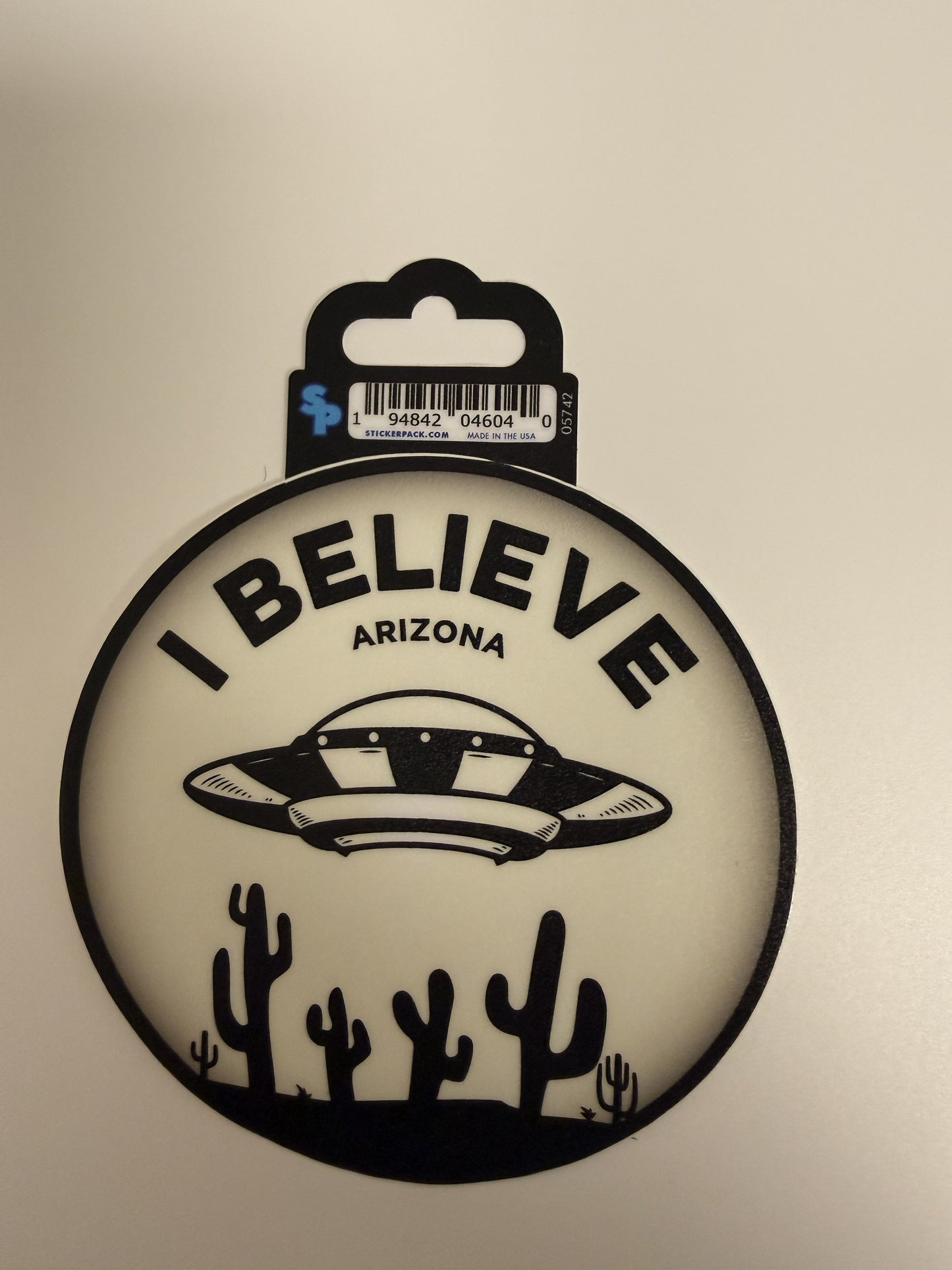 "I Believe" Arizona UFO Sticker