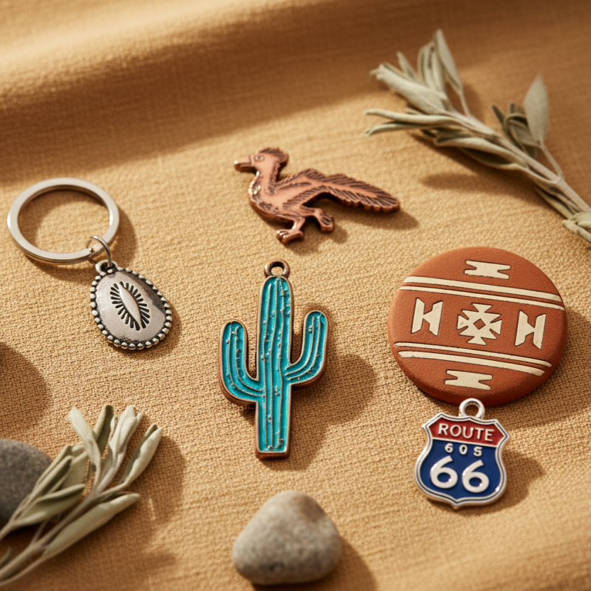 Keychains, Pins & Magnets