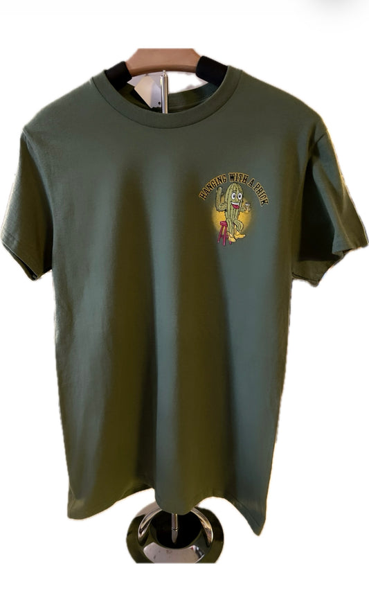 "Hanging With a Prick" Arizona Cactus T-Shirt