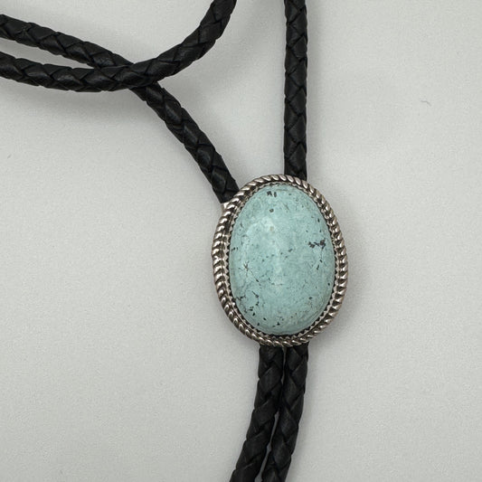 Turquoise Stone Western Bolo Tie