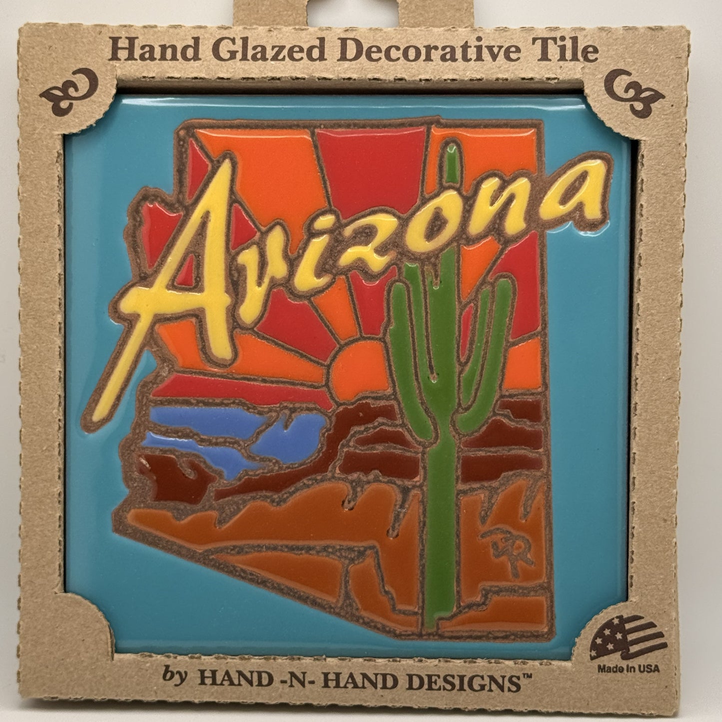 Arizona Hand Glazed Decorative Tile