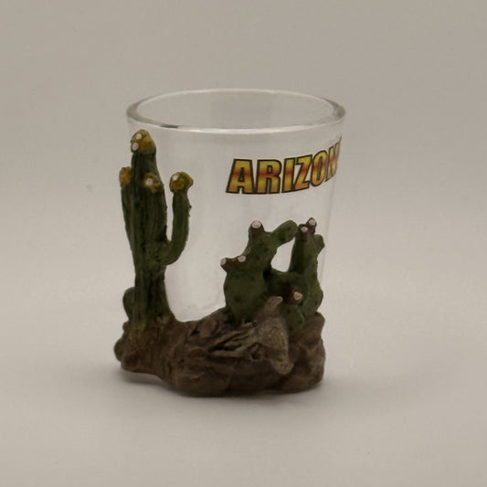 Arizona 3D Cactus Shot Glass