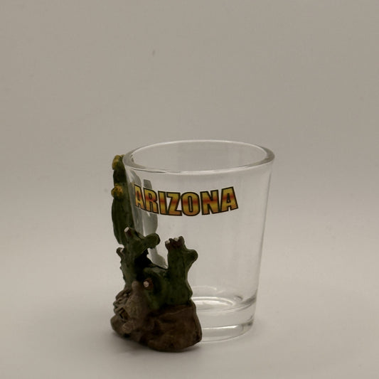 Arizona 3D Cactus Shot Glass
