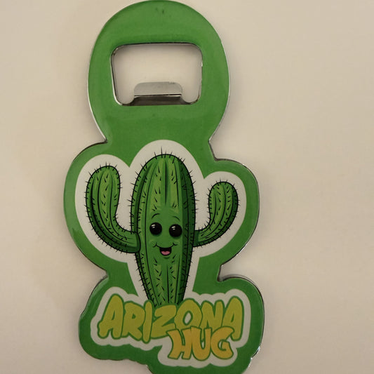 Arizona Hug Cactus Bottle Opener