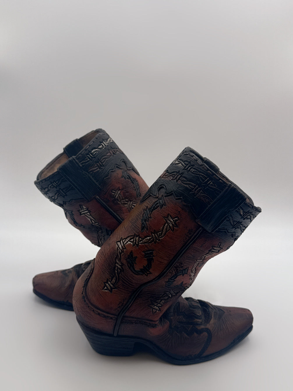 Cowboy Boots Wine Bottle Holder