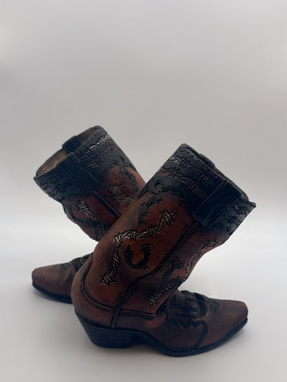 Cowboy Boots Wine Bottle Holder