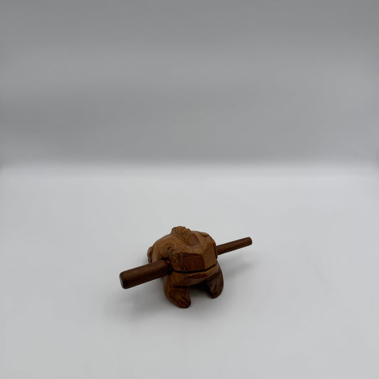 Wooden Croaking Frog Guiro Rasp