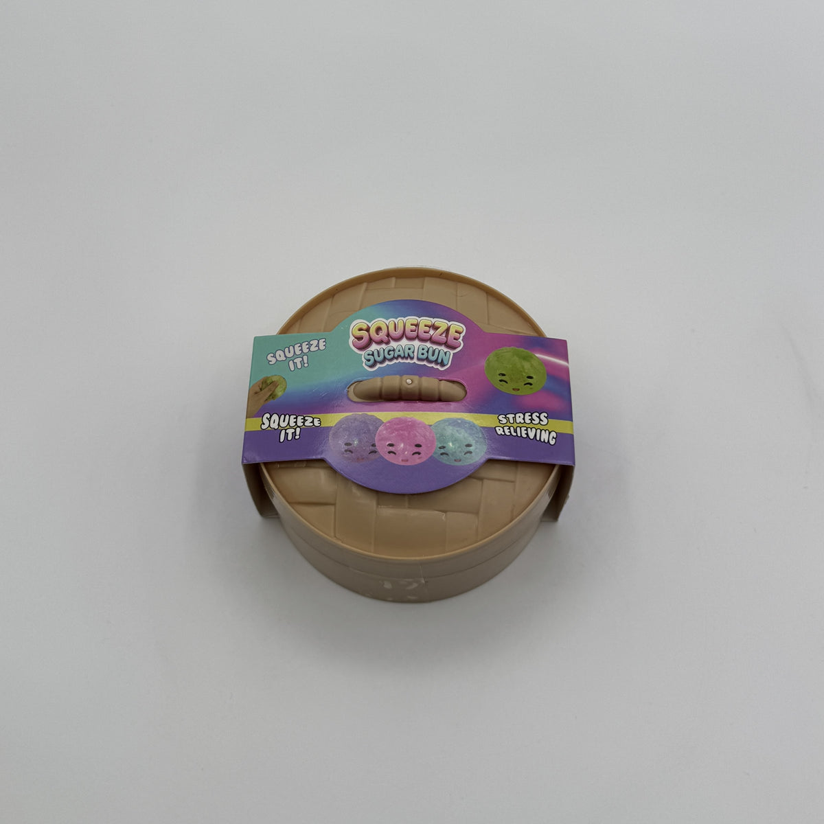 Squeeze Sugar Bun Stress Ball Toy