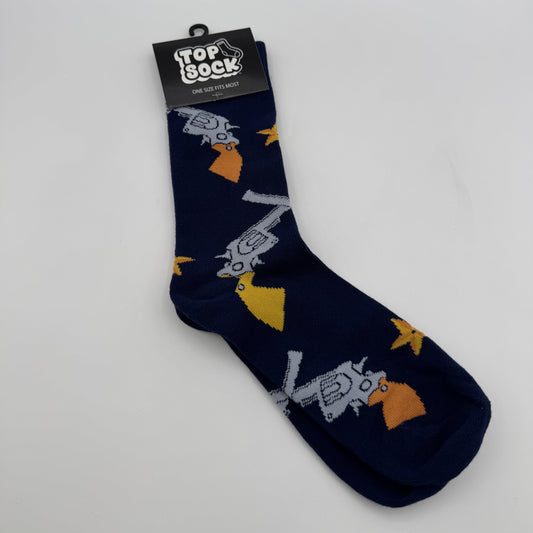 Western Six-Shooter Crew Socks