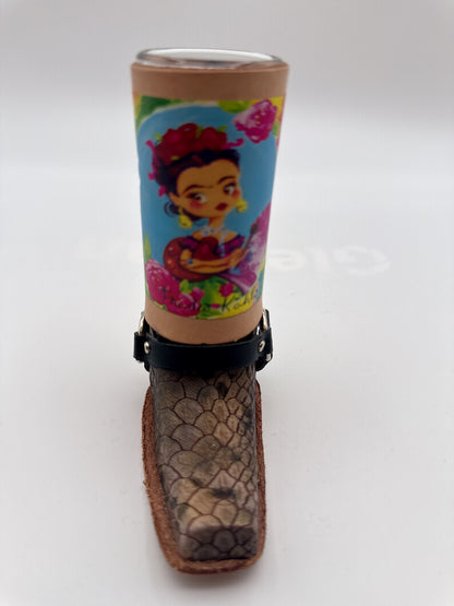 Frida Kahlo Cowboy Boot Shot Glass