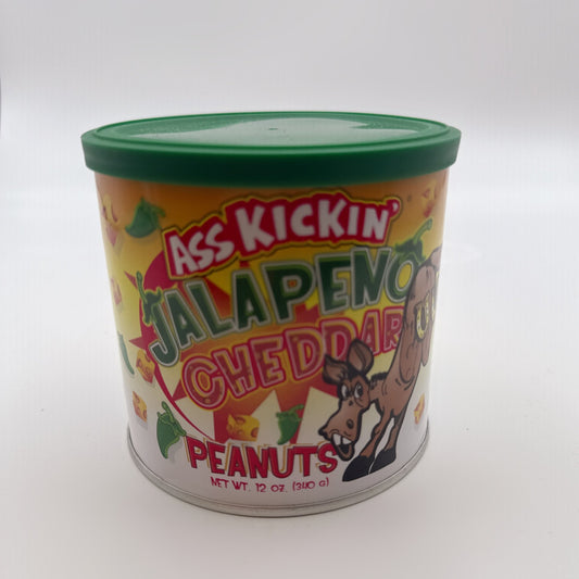 Ass Kickin' Jalapeño Cheddar Peanuts